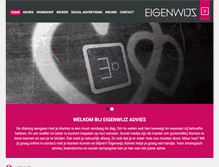 Tablet Screenshot of eigenwijzadvies.nl